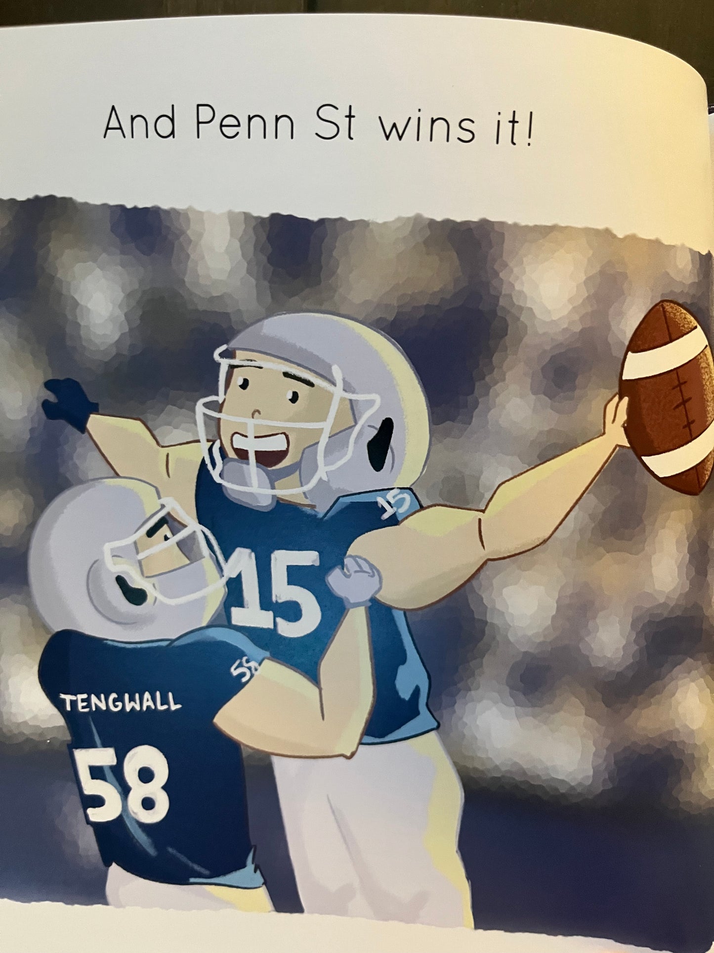 The Men Up Front - Penn State, Featuring Landon Tengwall