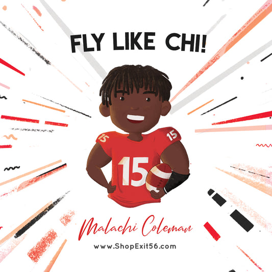 Fly Like Chi! - The Malachi Coleman Story - Signed by Tom Osborne (100% to charity!)