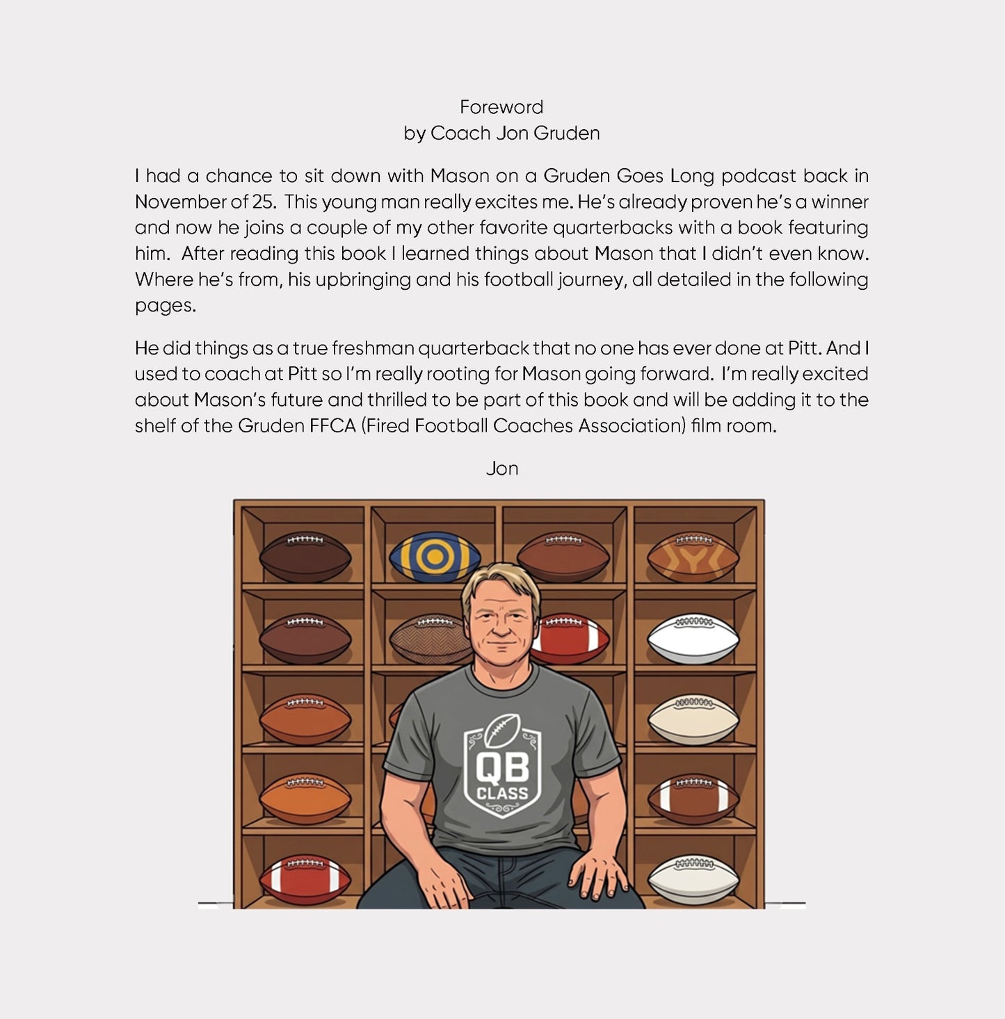 Mason Heintschel - Hail to the Quarterback! (Coming soon!)